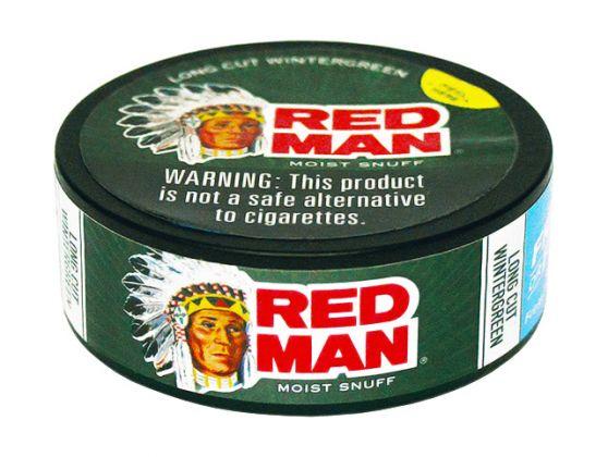 Red Man Long Cut Wintergreen